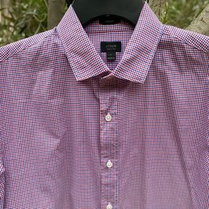 NW J. Crew Ludlow 💯 Cotton Dress Shirt, Sz L